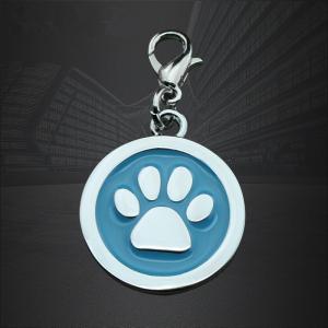 Suministro de etiquetas etiqueta de perro mascota ronda aleacion de zinc anti - Lost Dog tags